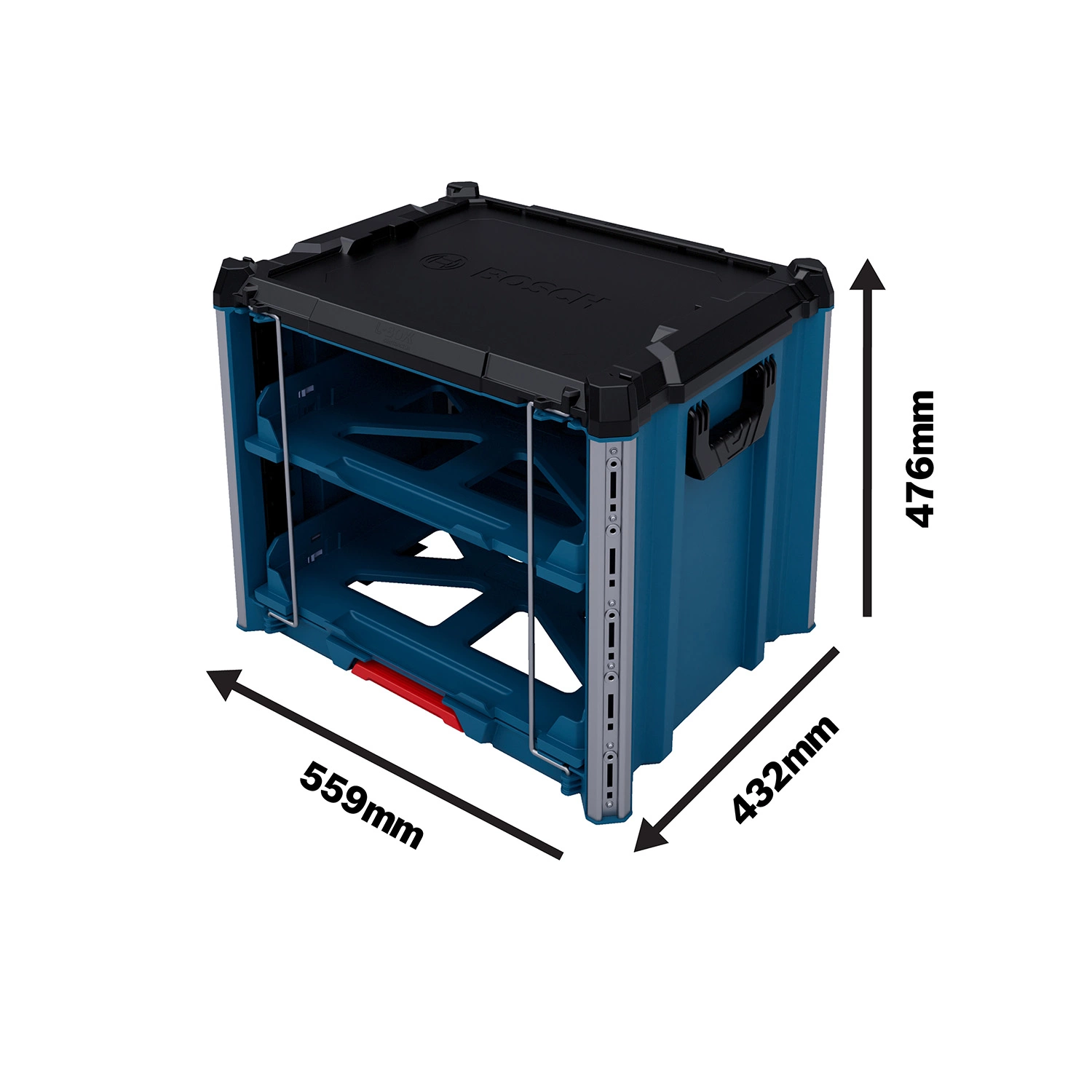 Bosch 1600A037E4 Opbergkoffer L-Boxx Contractor Rack 2 Professional thumbnail 2