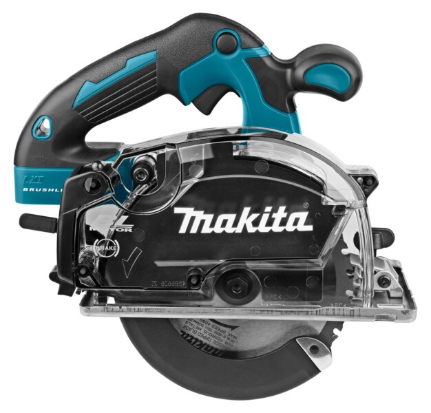 Makita DCS553RTJ 18V Li-Ion Accu Metaalcirkelzaag Set (2x 5.0Ah Accu) In Mbox - 150mm - Koolborstelloos - Detailed view of the product
