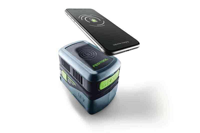 Festool PHC 18 18V Li-Ion Accu USB Adapter - Telefoon Oplader - Detailed view of the product