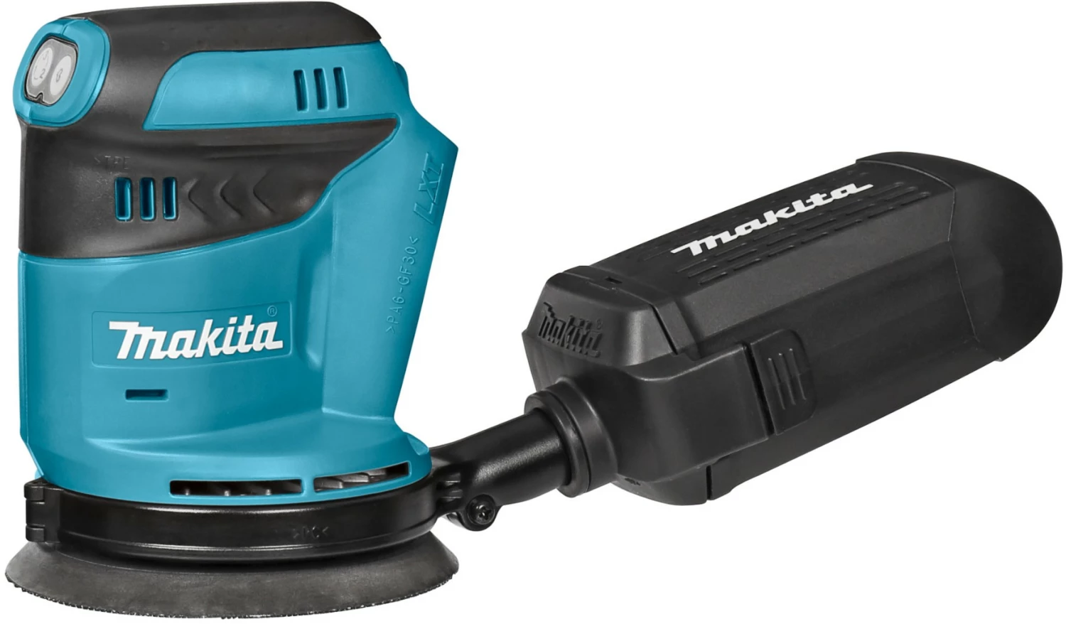 Makita DBO180Z 18V Li-Ion Accu Excentrische Schuurmachine Body - 125mm - Voor Schuren Zonder Te Veel Geluid Met Ingebouwde Stofafzuiging