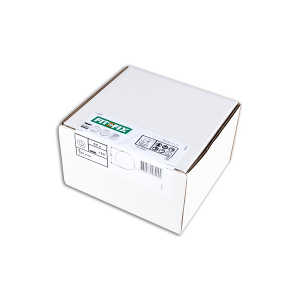 Fit-to-Fix Schuurschijf - P180 - Rond 125mm (50st) - Detailed view of the product