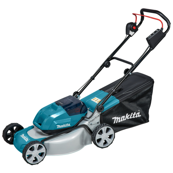 Makita DLM463PT2 (2X18V) Li-Ion Accu Grasmaaier Set (2 X 5,0Ah) - 46cm - 60L - 1600 M² - Detailed view of the product