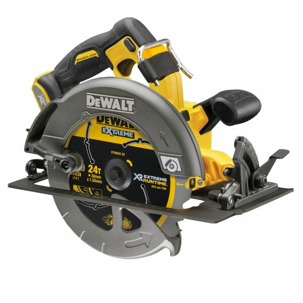 DeWALT DCS578NT-XJ 54V Li-ion XR FlexVolt Accu Cirkelzaag Body In TSTAK - 190mm - Detailed view of the product