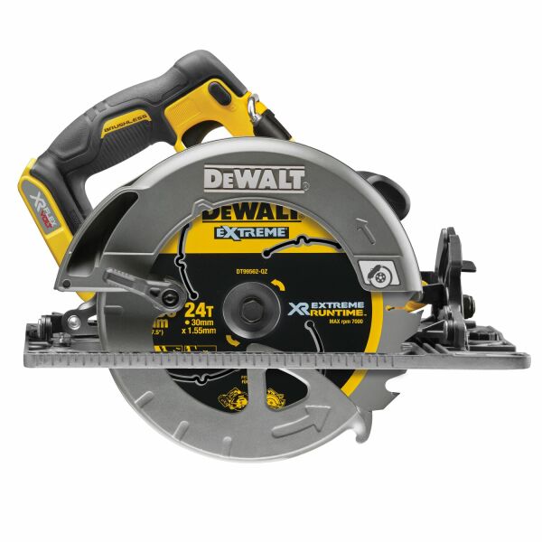 DeWALT DCS579NT-XJ 54V Li-ion XR FlexVolt Accu Cirkelzaag Body In TSTAK - 190mm - Koolborstelloos - Detailed view of the product