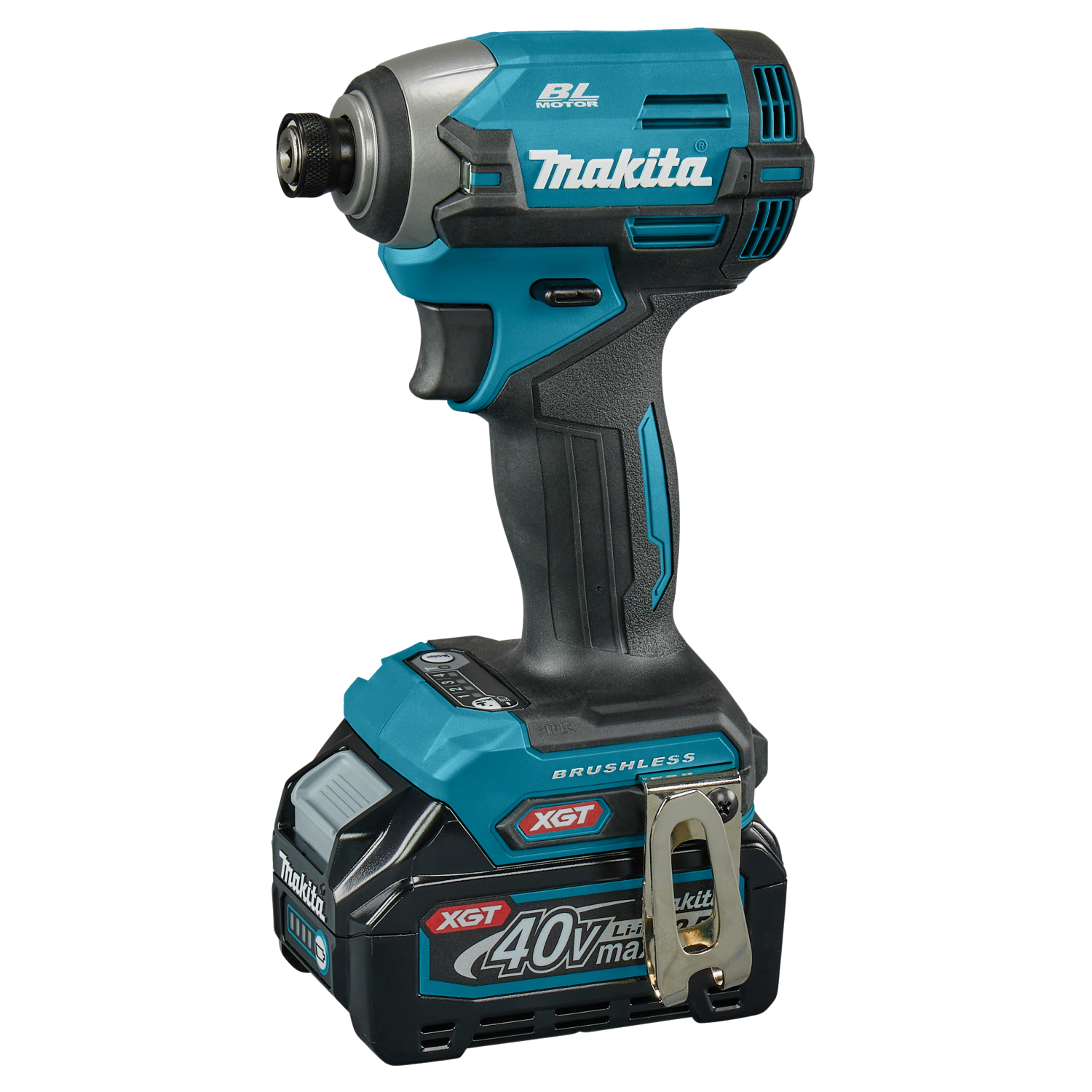 Makita DK0198G201 XGT 40V Max Li-Ion Accu Boor-/schroefmachine (DF002G)&Slagschroevendraaier (TD003G) Combiset (3x 2.5Ah Accu) In Mbox