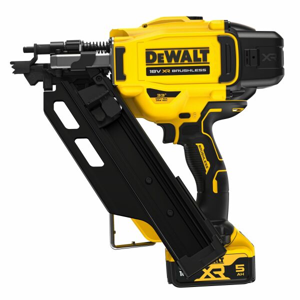 DeWALT DCN930P2-QW 18V Li-ion XR Accu Constructie Tacker Set (2x 5.0Ah) In TSTAK - Enkelschot&Bumpfire - 50-90mm - Koolborstelloos - Detailed view of the product