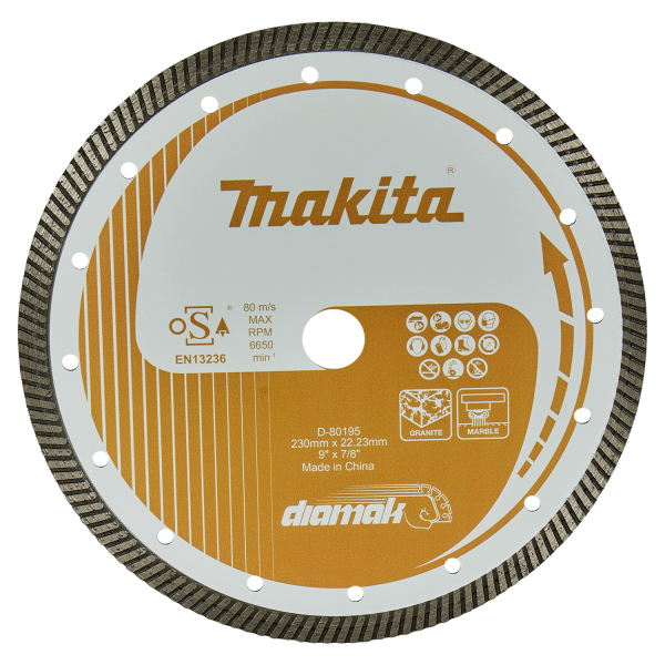 Makita D-80195 Diamantschijf - 230mm - 22,23mm - Default image for the product