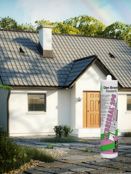 Zwaluw Den Braven 10870500 Hybriseal 2PS Beglazingskit - Grijs - 290ml - Detailed view of the product