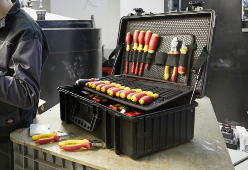 Wiha 9300-702 Competence XL 81-delige Gereedschapset Voor Elektriciens - Detailed view of the product