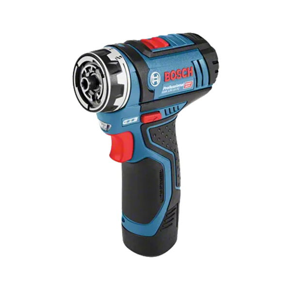 Bosch GSR 12V-15 FC 12V Li-Ion Accu Boor-/schroefmachine Set (2x 2.0Ah Accu) In L-Boxx Incl. 4 Opzetstukken - Detailed view of the product