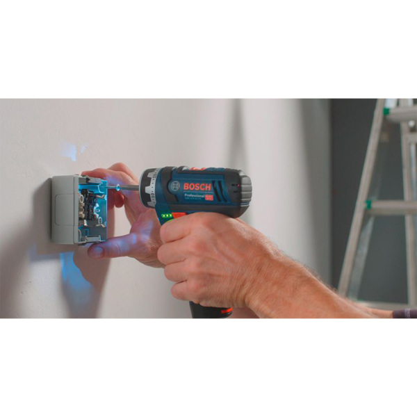 Bosch GSR 12V-15 FC 12V Li-Ion Accu Boor-/schroefmachine Set (2x 2.0Ah Accu) In L-Boxx Incl. 4 Opzetstukken - Detailed view of the product