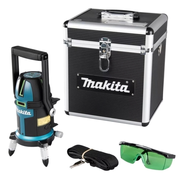 Makita SK209GDZ 10,8V Li-Ion Accu Zelfnivellerende Kruislijnlaser Body - Groen EAN: 88381832540