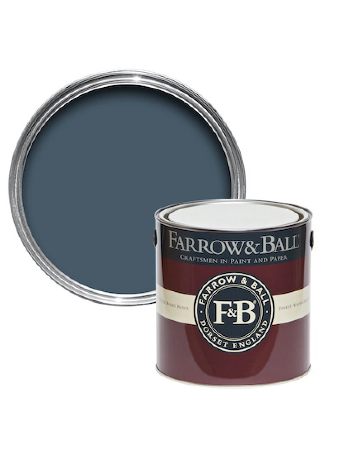 Farrow&Ball Flat Eggshell Stiffkey Blue No.281 - 2,5L
