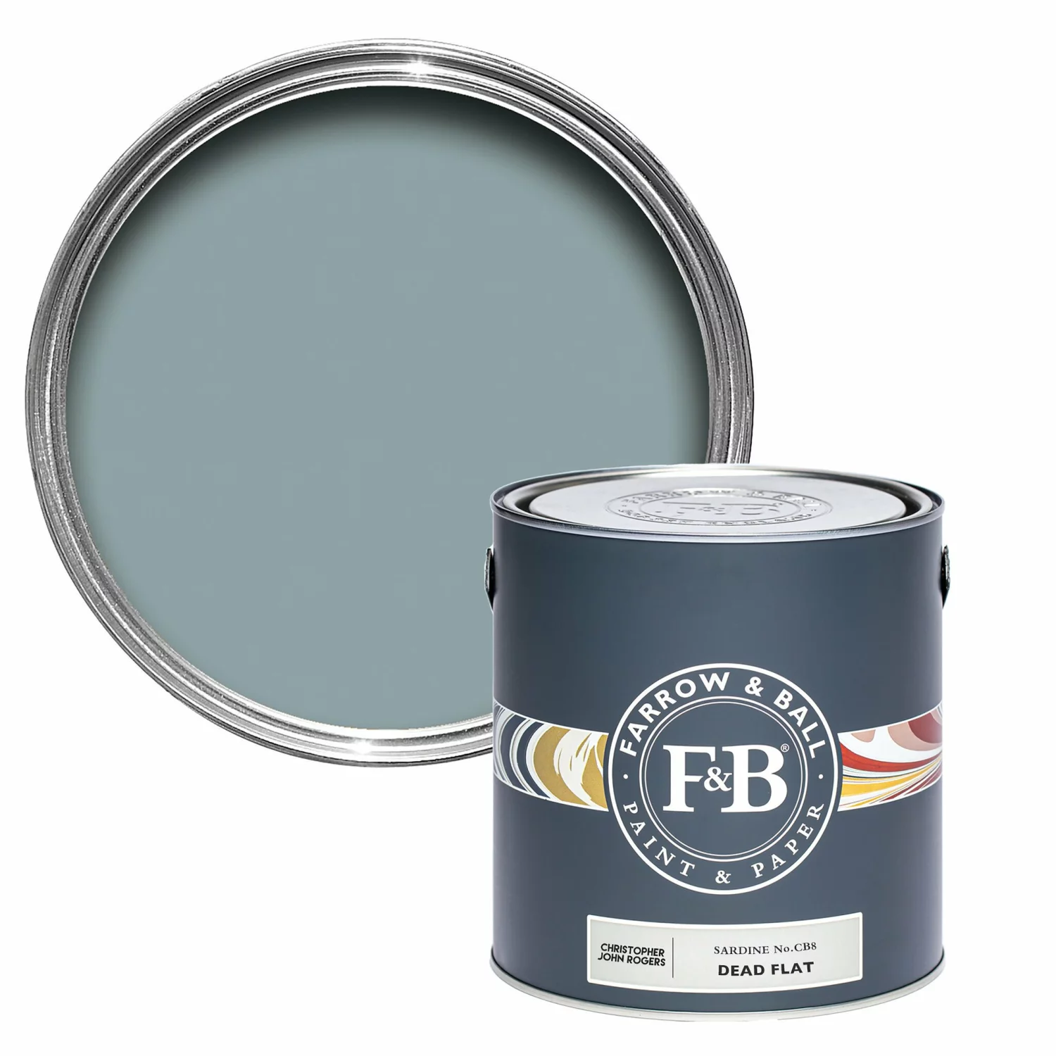 Farrow&Ball Estate Eggshell Sardine CB8 5 L