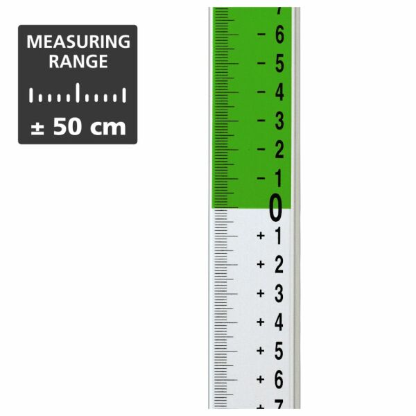 Laserliner Flexi-Meetlat Voor Groene Lasers - 2,4m - Detailed view of the product