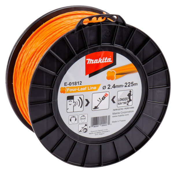 Makita E-01812 Maaidraad - 2,4mmx225m - Detailed view of the product