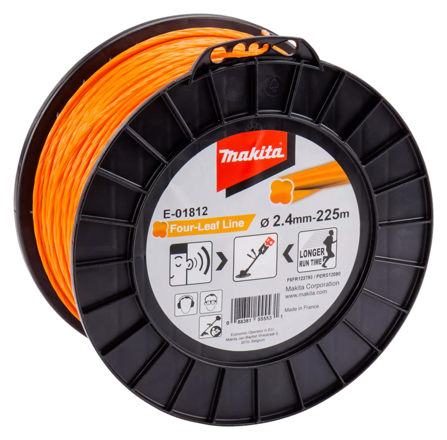 Makita E-01812 Maaidraad - 2,4mmx225m