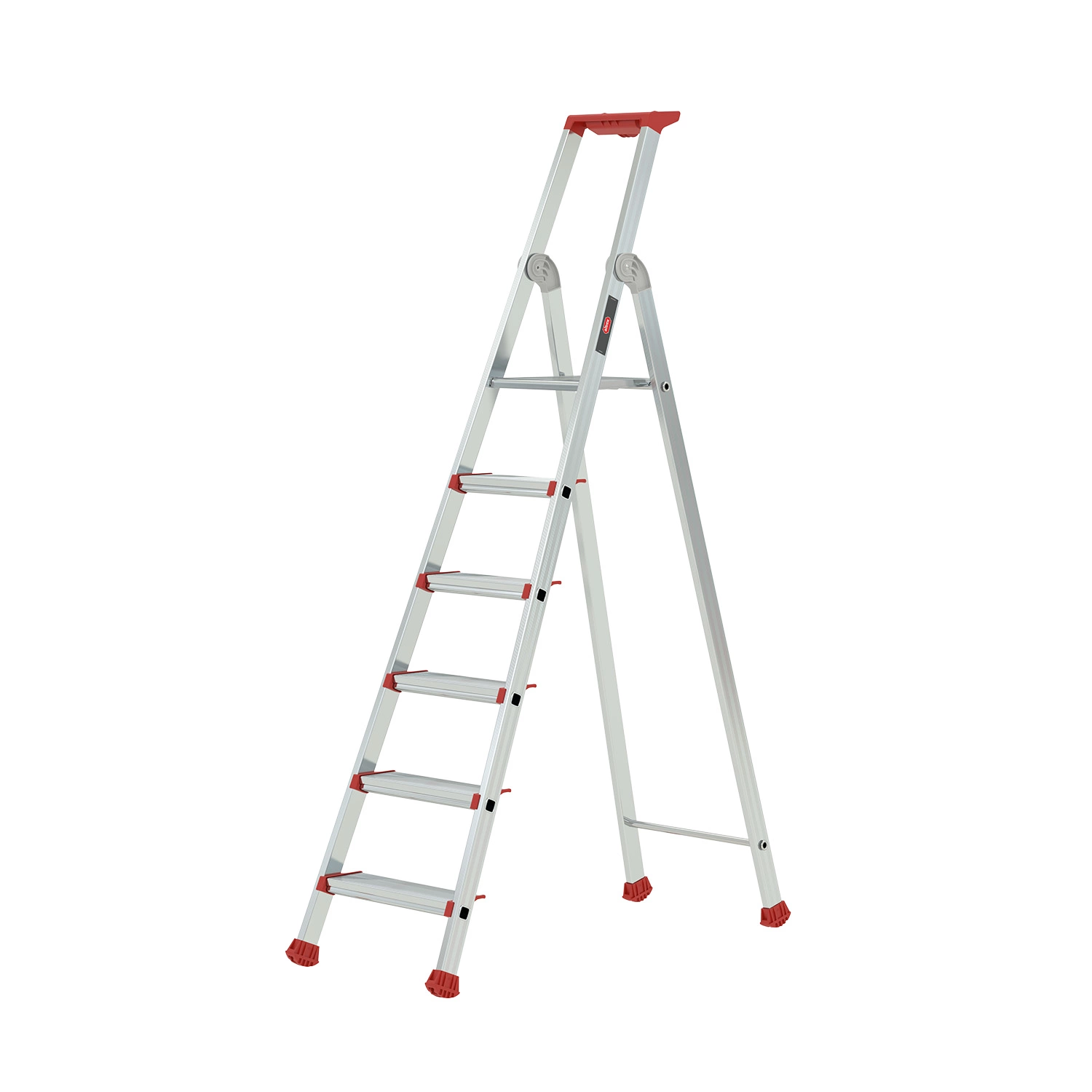 Altrex Nimba NEO 6 Trap - Enkel - Aluminium - 6 Treden - Max. Werkhoogte 3,35m