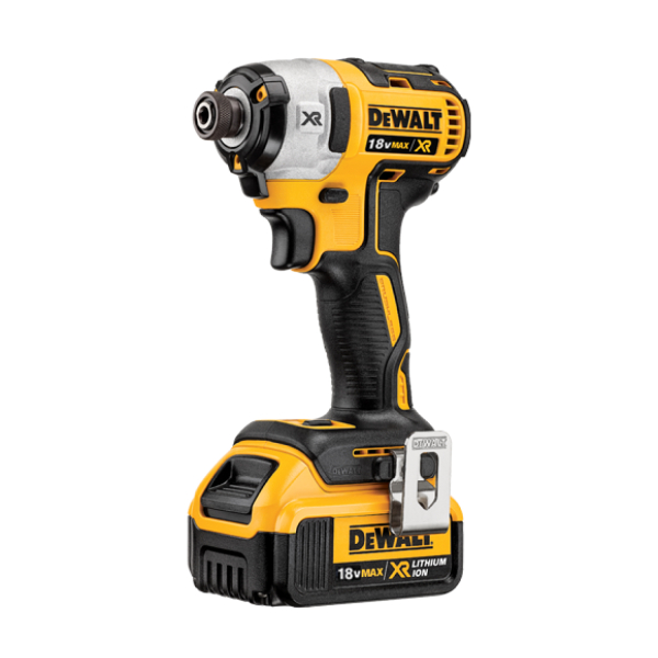 DeWALT DCK268P2T-QW 18V Li-ion XR Accu Boor-/schroefmachine (DCD791)&Accu Slagschroevendraaier (DCF887) Combiset (2x 5,0Ah) In TSTAK - Koolborstelloos - Detailed view of the product