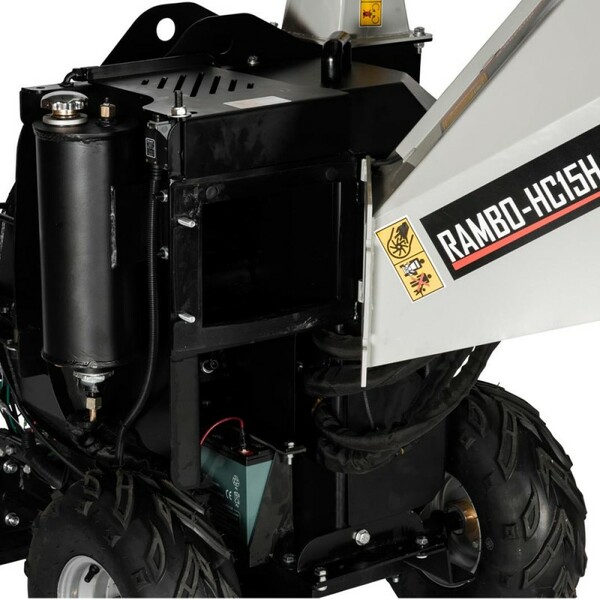 Lumag HC15H-NL Hakselaar Benzine 12 PK Met Hydraulische Invoerwals - Detailed view of the product