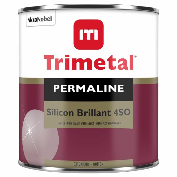 Trimetal Permaline Silicon Brillant 4so Op Kleur Gemengd - 2,5l