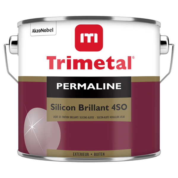 Trimetal Permaline Silicon Brillant 4so Op Kleur Gemengd - 2,5l