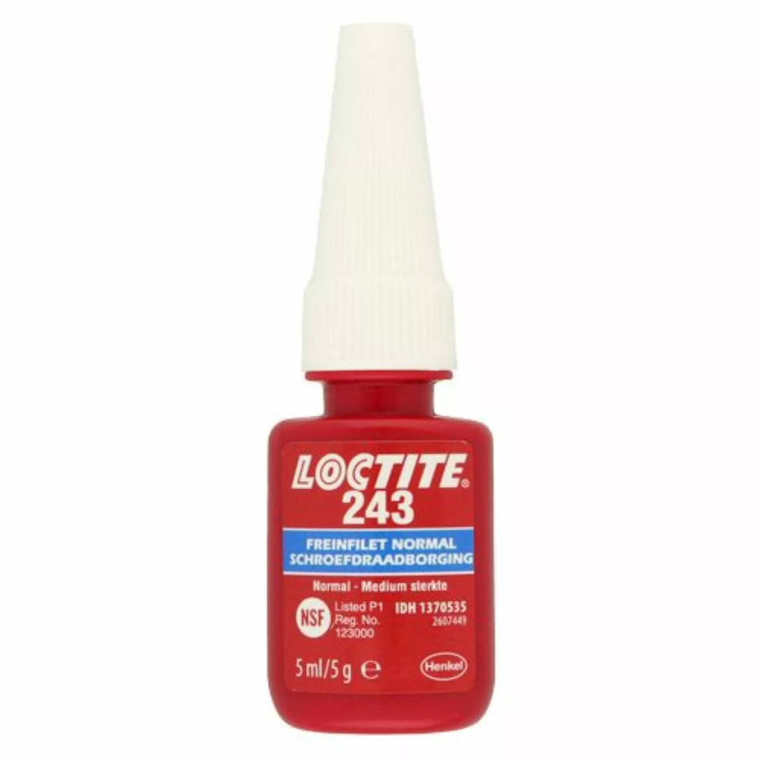 LOCTITE 243 - Schroefdraadborgmiddel - Medium Sterkte - 5 Ml