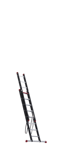 Altrex Mounter ZR 2040 Reformladder - Aluminium - 2 X 8 Sporten - 4,85m - Met Stabiliteitsbalk - Detailed view of the product