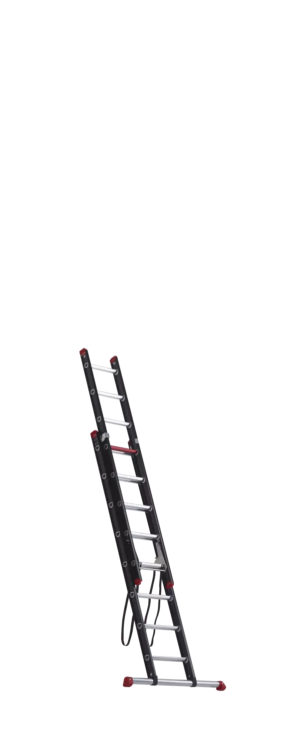 Altrex Mounter ZR 2040 Reformladder - Aluminium - 2 X 8 Sporten - Max. Werkhoogte 4,85m - Met Stabiliteitsbalk thumbnail 2