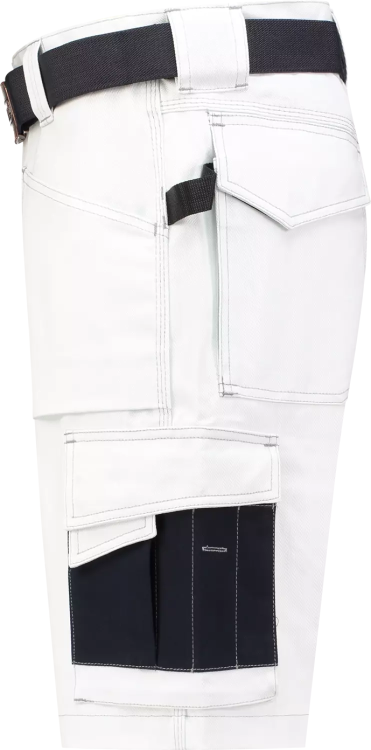 Workman 2003 D-Sign Bermuda Werkbroek - Wit - Maat 52 (36/34) thumbnail 3