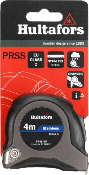 Hultafors 350403 RVS Rolbandmaat PRSS - 4m - Detailed view of the product