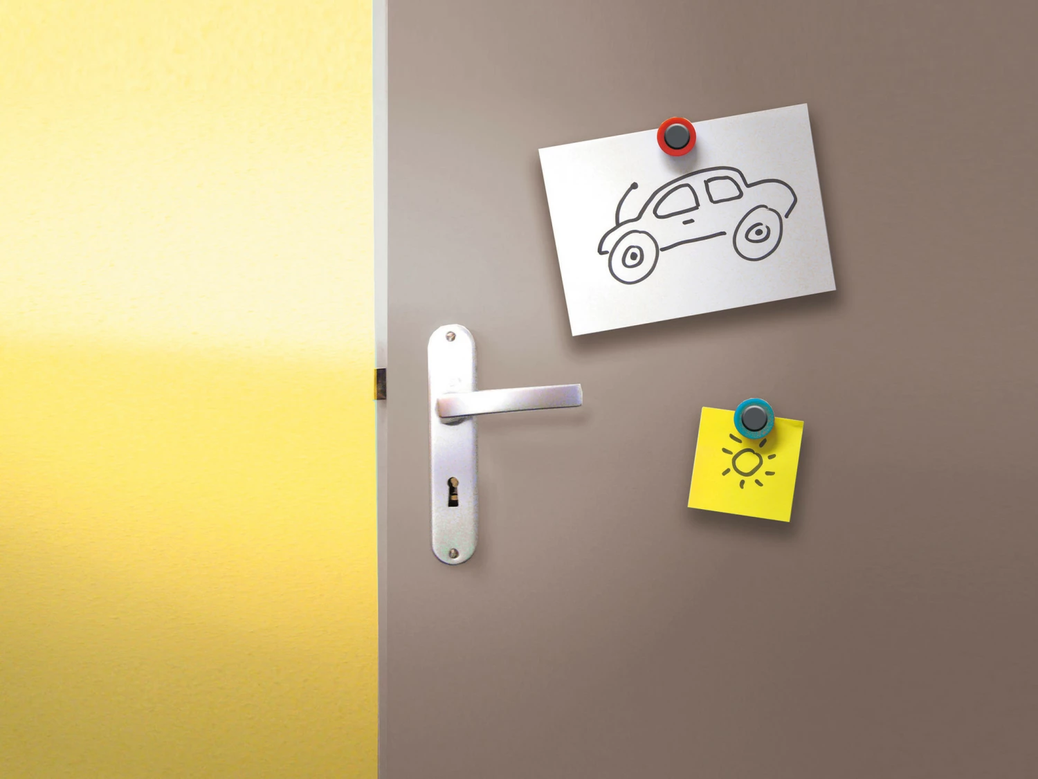 Finess Magneetverf Acryl - Donkergrijs - 0,5L thumbnail 3