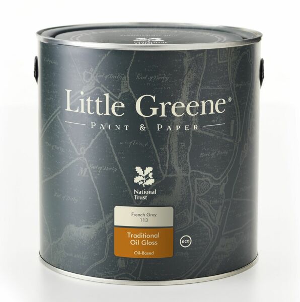 Little Greene Traditional Oil Gloss - Op Kleur Gemengd - 2,5L