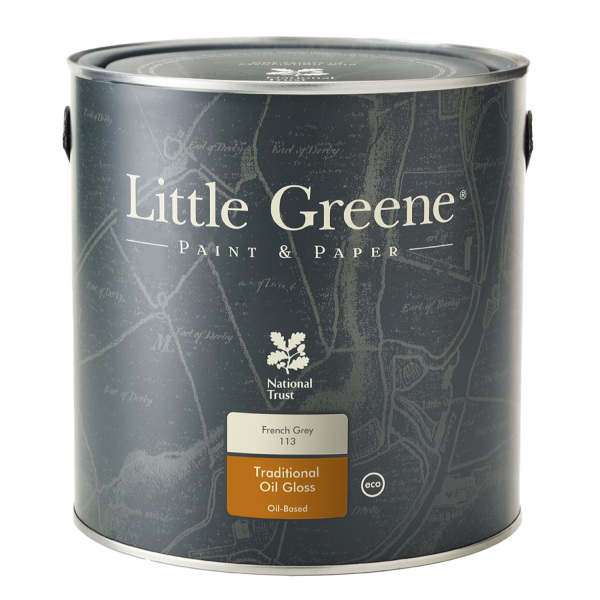 Little Greene Traditional Oil Gloss - Op Kleur Gemengd - 2,5L