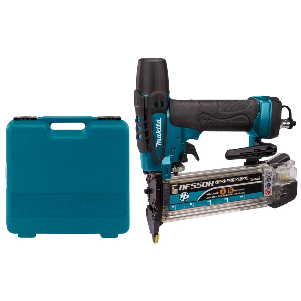 Makita AF550H High Pressure Afwerk Tacker In Koffer - 15-55mm - 9,8-22,6 Bar