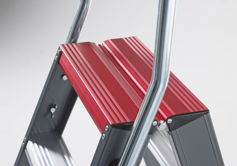 Altrex Falco FDO 3 Dubbele Trap - Aluminium Met Coating - 2 X 3 Treden - Max. Werkhoogte 2,7m - Detailed view of the product