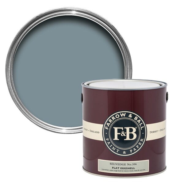 Farrow&Ball Flat Eggshell Selvedge No.306 - 5L afbeelding