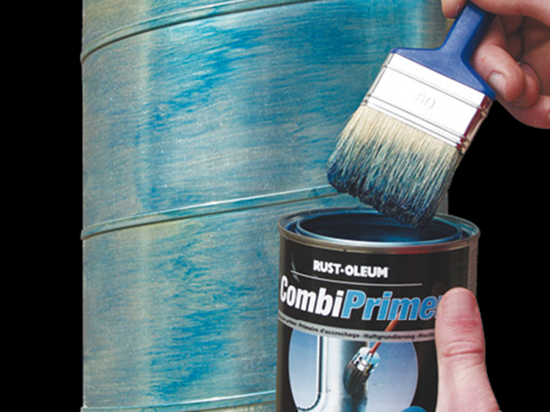 Rust-Oleum Combiprimer Hecht Primer Spuitbus - Blauw Transparant - 0,4L - Detailed view of the product