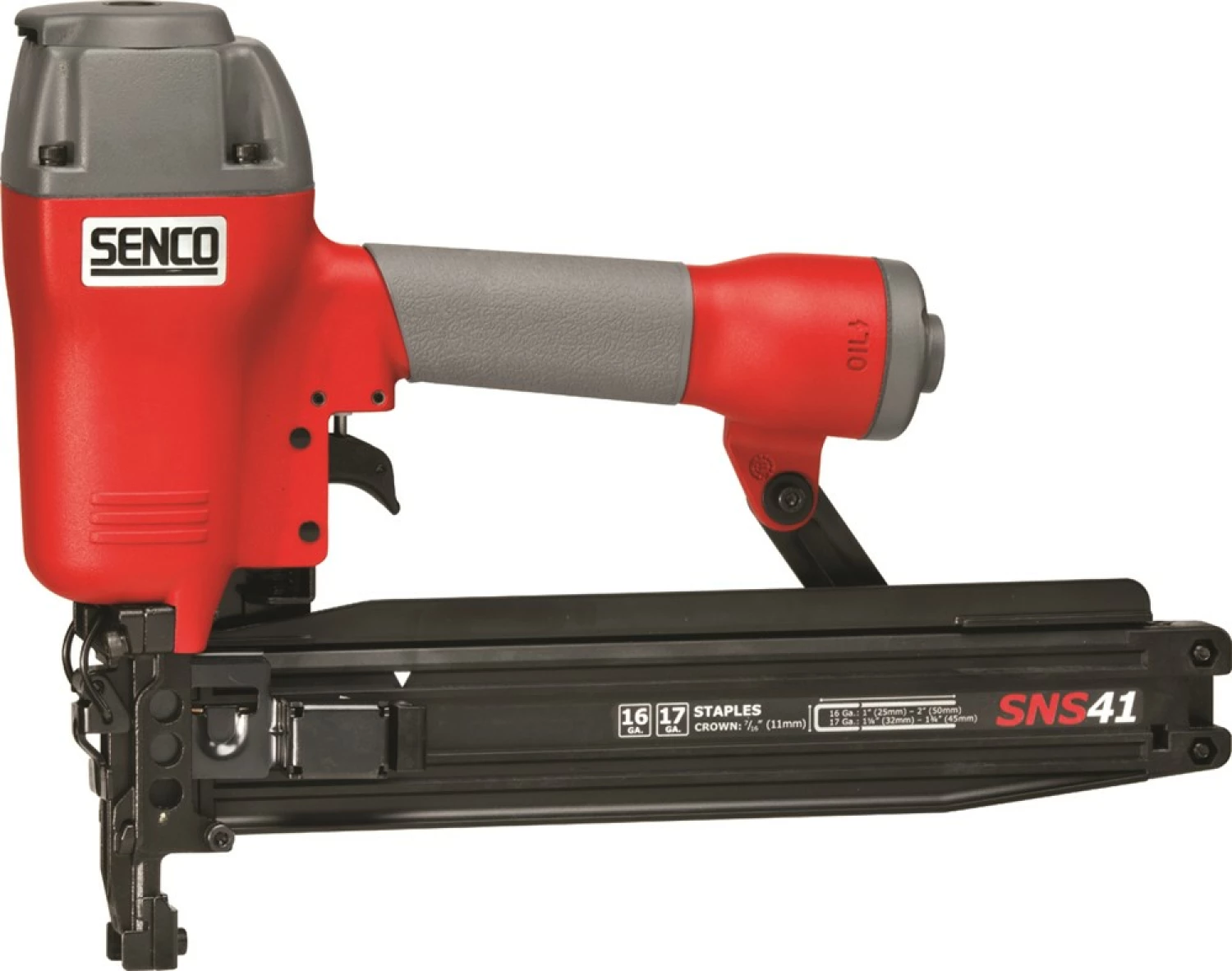 Senco SNS41 BF/TF Pneumatische Niet Tacker - Zwaar - 25-50mm - 5,5-8,3 Bar - N&O Niet