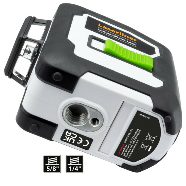 Laserliner CompactPlane-Laser 3G Kruislijnlaser Set Incl. Statief In Tas - 3 Lijnen - Groen - 30m - Detailed view of the product