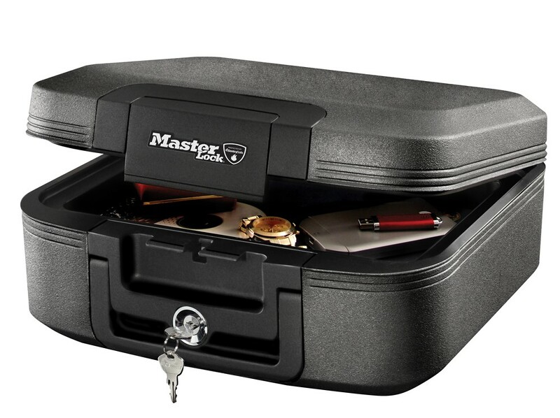 Master Lock LCHW20101 Gecertificeerde Documentenkluis - Brand- En Waterwerend - Cilinderslot