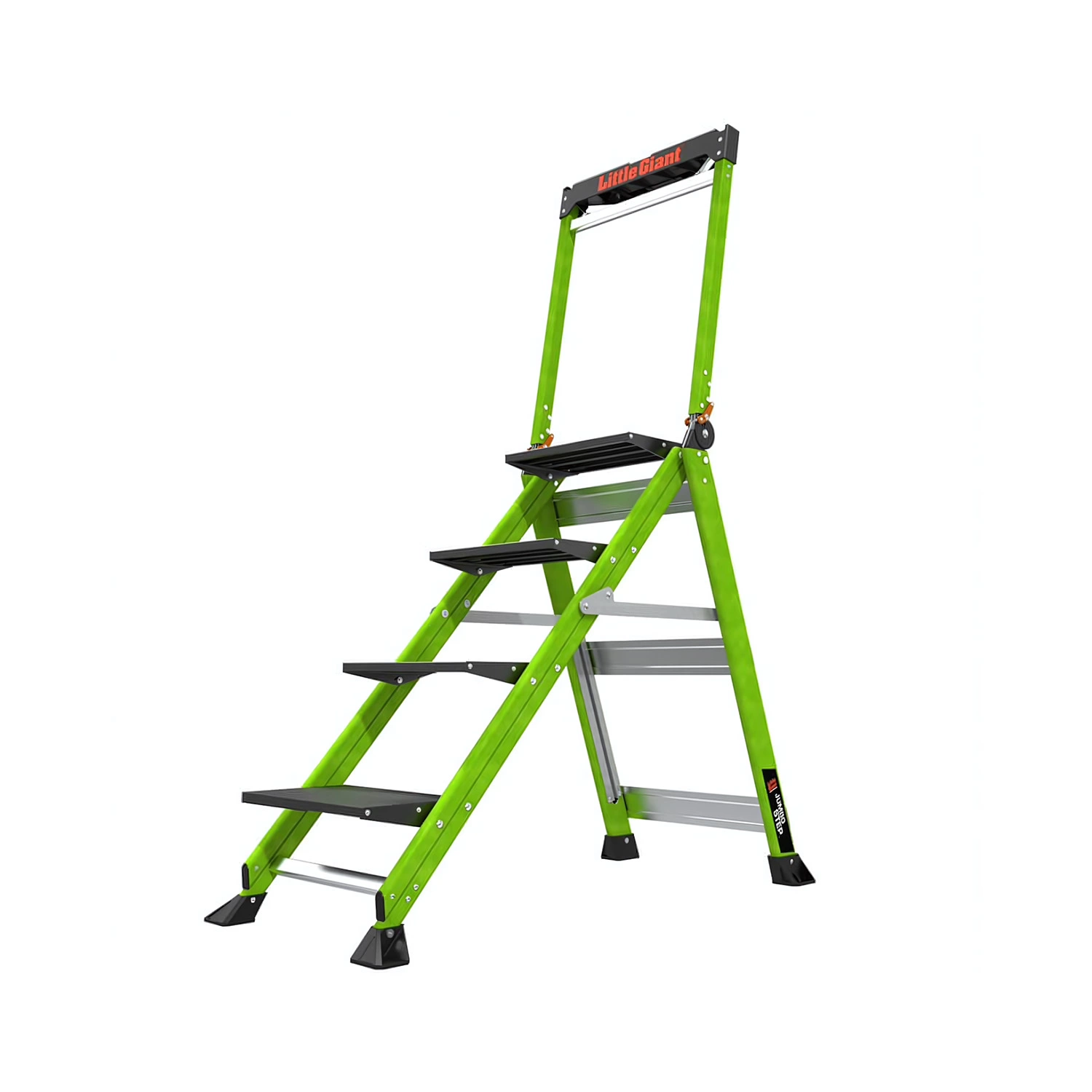 Little Jumbo 484322410 Little Giant Jumbo Step Trap - Enkel - Fiberglas - 1 X 4 Treden - Max. Werkhoogte 2,87m afbeelding 1