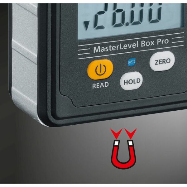 Laserliner MasterLevel Box Pro Digitale Waterpas - Magnetisch - Bluetooth - 59mm - Detailed view of the product