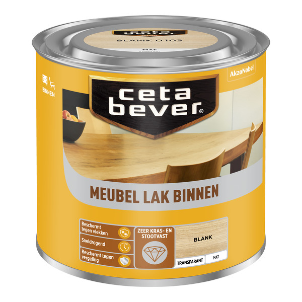 Cetabever Meubel Lak Binnen Transparant Mat - Blank