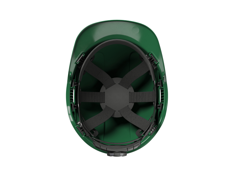 Hellberg 6-Punts Veiligheidshelm Factor ABS - Zwart - Detailed view of the product
