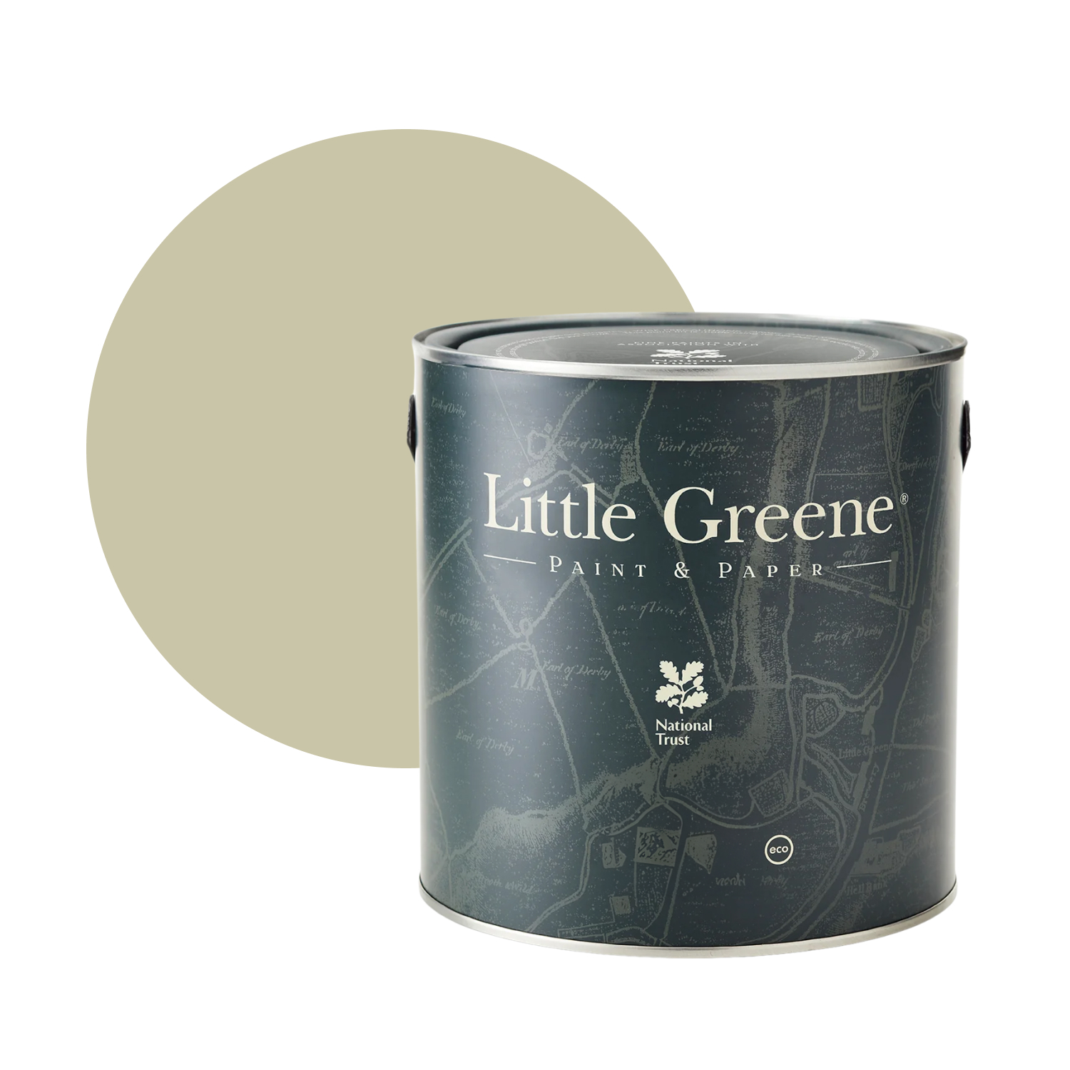 Little Greene Intelligent Matt Emulsion - Portland Stone No. 77 - 2,5L
