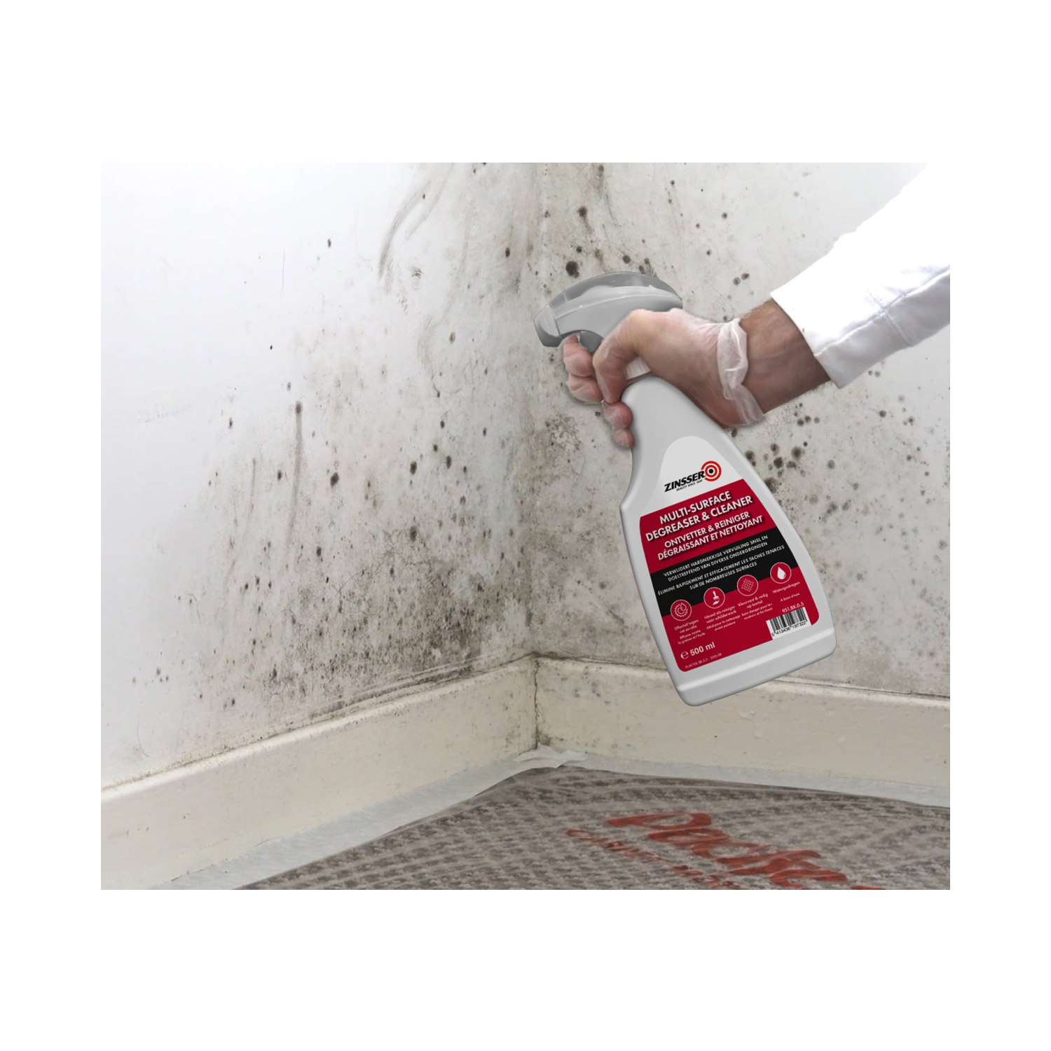 Zinsser Multi-Surface Ontvetter&ReinigerSpray 500ml thumbnail 2