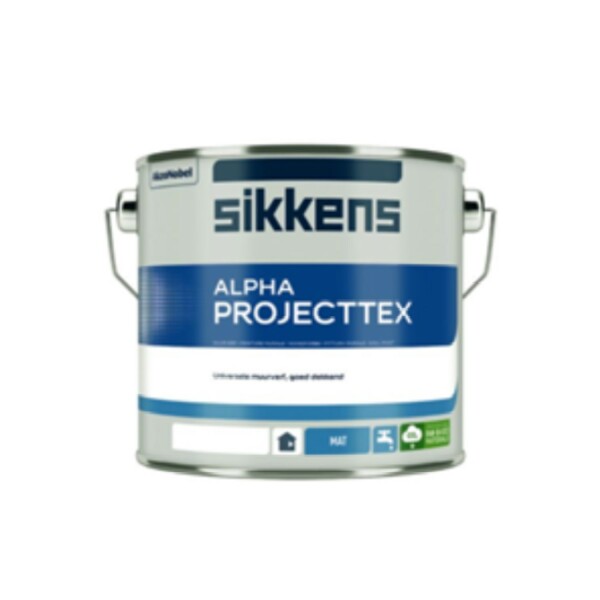 sikkens alpha projecttex wit 2.5 ltr