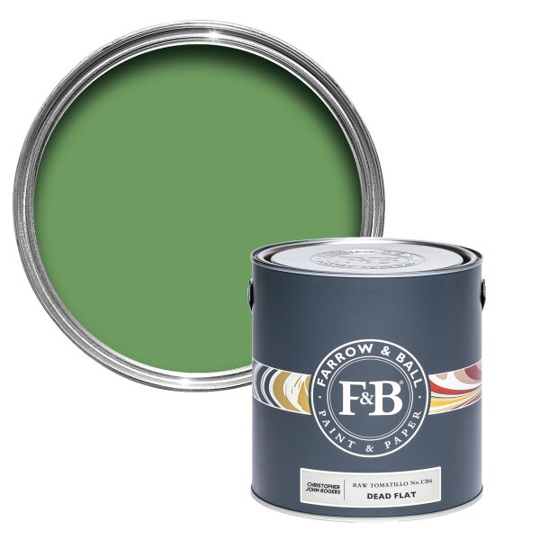 Farrow&Ball Flat Eggshell Raw Tomatillo No.CB6 - 750ml afbeelding