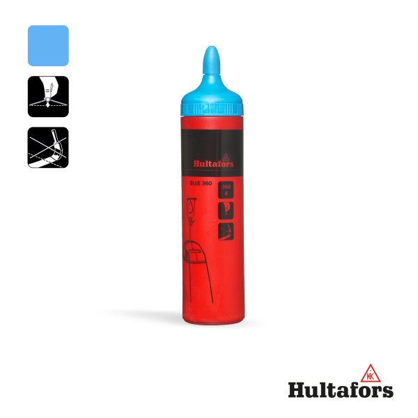 Hultafors Blauw 360 Slaglijnkrijt - Blauw - 360g - Detailed view of the product